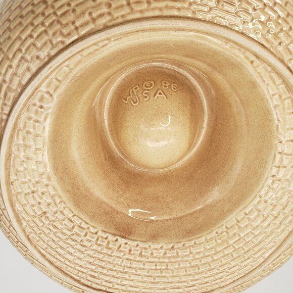Vintage Whittier Ware  Western Cowboy Hat Chip & Dip Serving Bowl Cinqo De Mayo - Picture 11 of 14